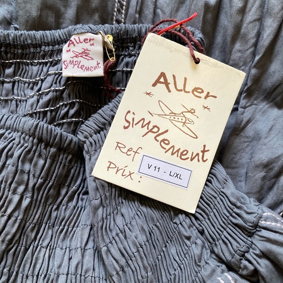 Grey long shirt by Aller - Picture 2 of 3